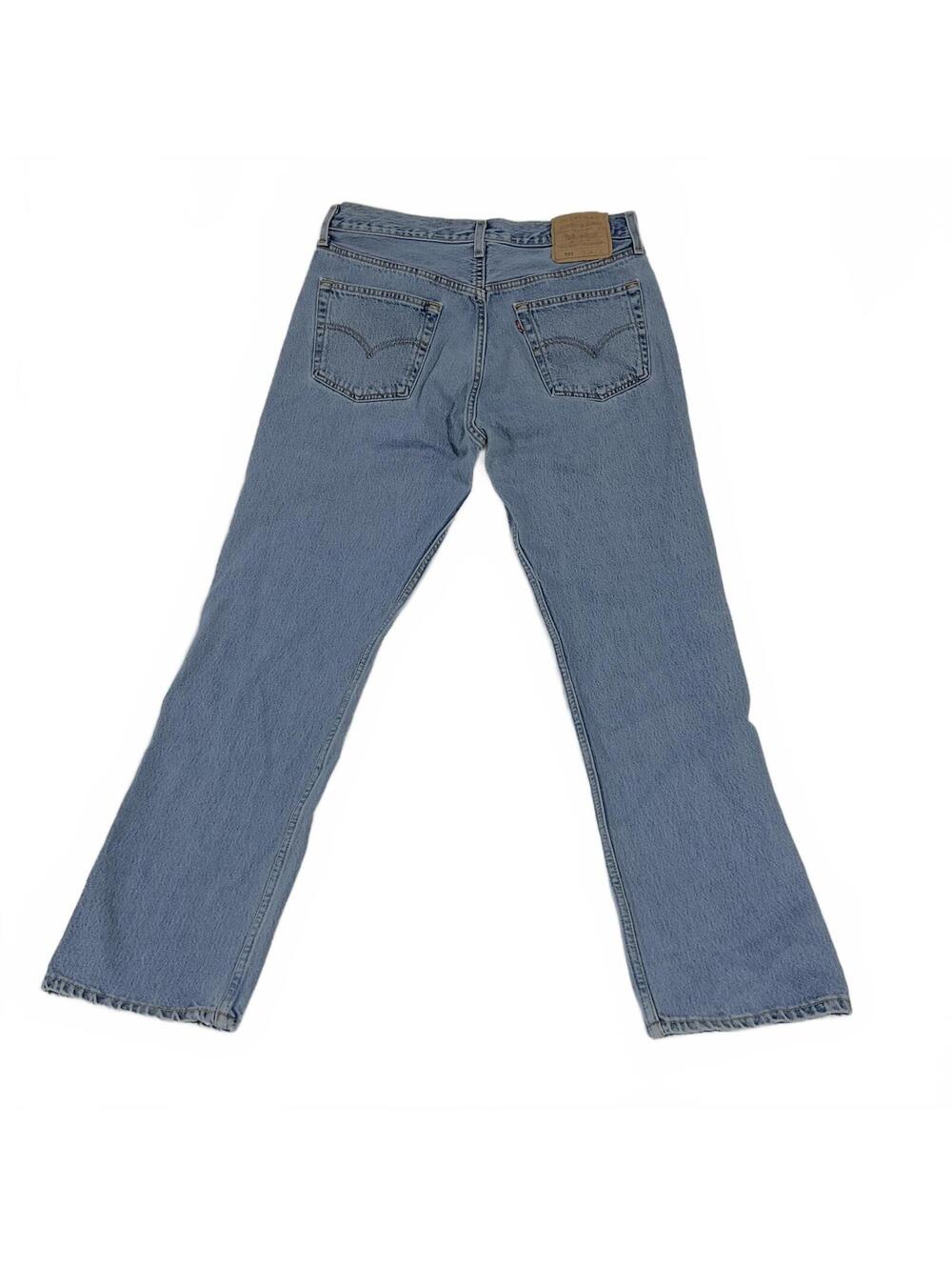 Vintage 1993 USA Levi's 501 Button Fly Classic Fit Jeans 34x32 men’s b20 - Picture 1 of 9